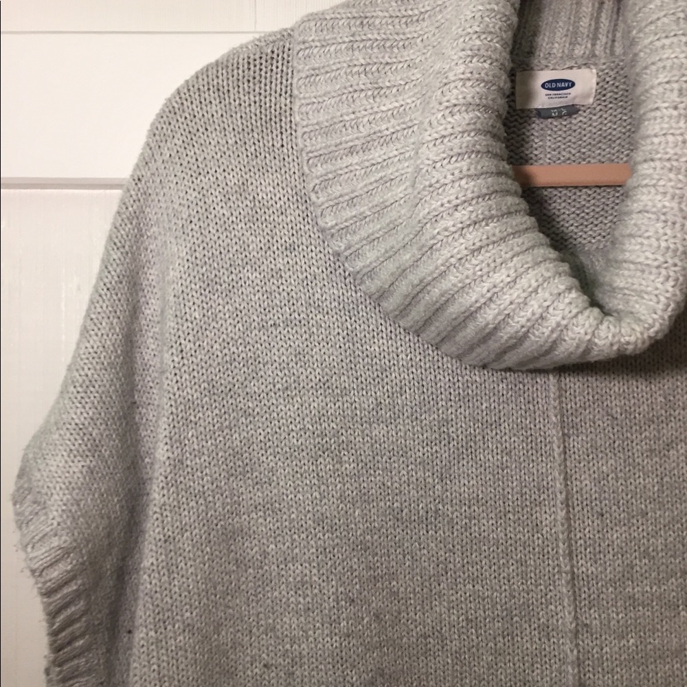 Cocoon turtleneck sweater